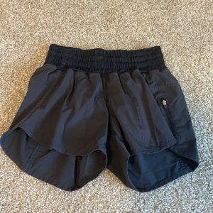 Black lululemon shorts
